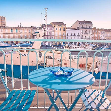 "Mario" BALCONS SUR LE CANAL ROYAL, belle vue, climatisé Sète Extérieur photo